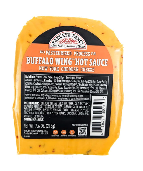 Generic Yanceys Fancy Cheese Buffalo Wing Hot Sauce 7.6 oz (Pack of 4)