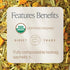 15 Count (Pack 1) Rishi Tea Turmeric Ginger Herbal Tea - Organic Sachet Bags, Caffeine Free Blend with Spicy Ginger