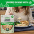 Dozen 6pk, 8oz Packets A Cousins Bone Broth Rice Variety Ready to Eat Seasoned High Protein Rice, Clean Ingredients