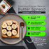 C8 Nakee Butter Focus Cacao Peanut Butter Jar - Gluten-Free, High-Protein, Keto, Low-Carb, & MCT Oil
