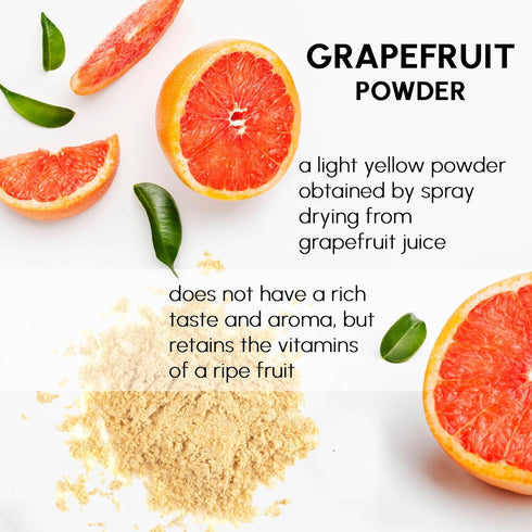 8 oz Grapefruit Powder - Pure All Natural Juice Powder for Baking, Smoothies, Beverage