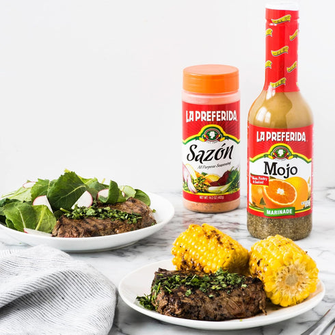 La Preferida All-Purpose Sazón - Bold Mexican Seasoning with Paprika, Garlic & Onion, 8oz, Vegan-Friendly