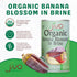 14 (Pack 6) Jiva Organic Banana Blossoms Ounce of - BPA Free, Gluten Free - Delicious Meatless Alternative