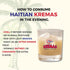 100% AYISYEN 750 ml Kremas Coconut Kokoye, Traditional Haitian Cremas