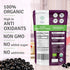 SEL BERRY 3oz Organic Black Currant Powder USDA Certified - No Sugar Added, Freeze Dried, Black Current Powder Organic