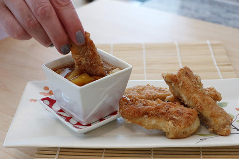 16 12.3 oz Moms Place Gluten Free Crispy Chicken Tender Mix, Vegan & Nut, Dairy, Corn & Soy Free, Servings