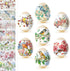 7 Diximus Ukrainian Easter Egg Wraps Pysanka Egg Pysanky Supplies - Thermo Heat Shrink Sleeves - Easter Egg Decorating