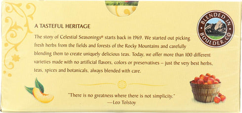 20 Bags2 Celestial Seasonings Herbal Tea Caffeine Free Sleepytime Peach - Tea