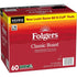 10 Count (Pack 6) Folgers Classic Roast Coffee, Medium Roast, Keurig K-Cup Pods, Box