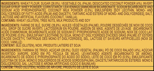 2.8oz (80g) (Pack 3) Britannia Nice Time - Delicious Coconut Biscuit Crunchy - Kids Favorite Breakfast & Tea Time