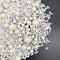 Weraru Edible White Pearl Sugar Sprinkles, 130g Candy for Baking, Cake Decorations, Cupcake Toppers