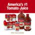 100% 46 oz (6 Pack) Campbell's Tomato Juice, fl Bottle