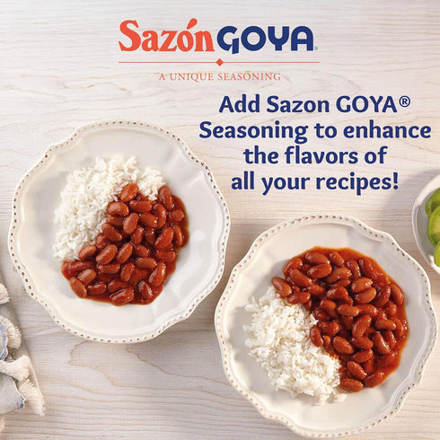 3.52 Pack 2 Sazn without Annatto by Goya, Latin Spice Blend for Poultry, Seafood, Meat and Vegetables, All Purpose