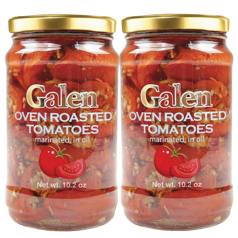Galen Food Oven Roasted Tomatoes - Marinated Tomato in Oil, Pack of