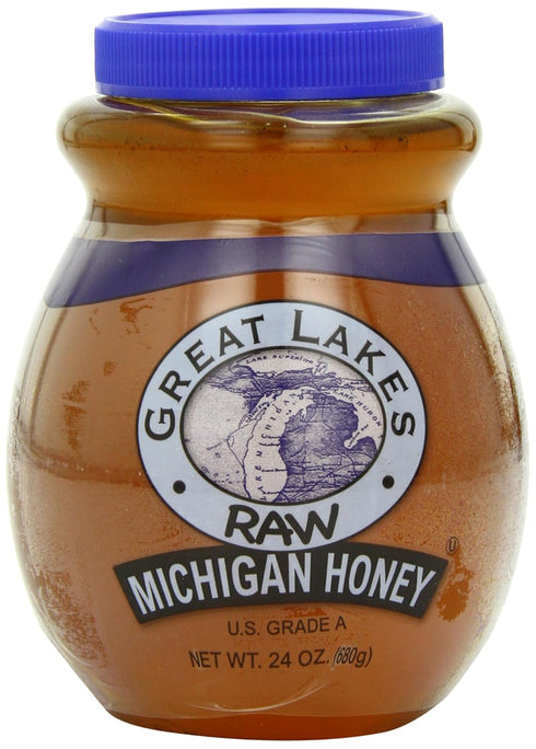 Honey Tree HoneyTree Great Lakes Raw Michigan Honey, 24-Ounce