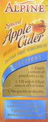 Alpine 10 Count (Pack 1) Spiced Apple Cider Sugar Free