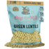 ONE IN A MILL Green Lentils 2LB Bulk Resealable Bag | For Soup, Stews, & Curries