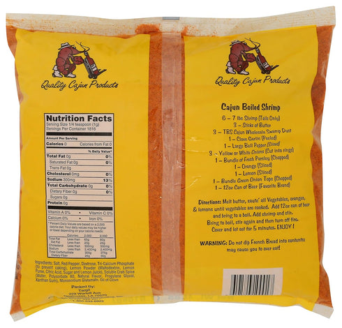 Swamp Dust 4LB Cajun Crawfish (Crab & Shrimp)