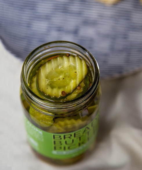 pack (4 The People's Provisions - Just The Pickles - Garlic Dill, Spicy Garlic, Bread & Butter and Sweet & Spicy