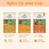 Immune 18 6 Pack ORGANIC INDIA Tulsi Turmeric Ginger Herbal Tea - Stress Relieving & Harmonizing, Support, Aids