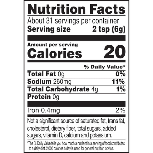 40% 6.5 (Pack 2) Ortega Seasoning Mix, Less Sodium Taco, Ounce