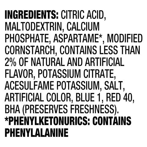 72 Pack, 12 6 Packets Crystal Light Fruit Punch Artificially Flavored Powdered Drink Mix, ct Canisters of Pitcher
