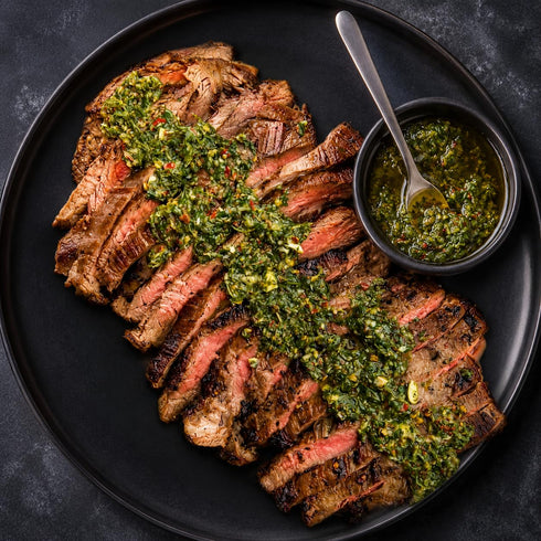 Generic 24 oz 1 Pack Chimichurri Sauce, Argentine-Style Herb & Garlic Marinade with Olive Oil, Zesty Refrigerated