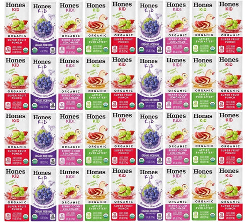 Generic Honest Kid Premium Organic Juice Drink Variety Pack, 6 Fl Oz Boxes,
