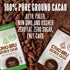 Whole-30, (1.5lb) Crio Bru Limited Edition Highlander Grogg Roast | Natural Healthy Brewed Cacao Drink | Great