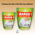 Powder(2.2LB)| Banku Mix Ghana | Pounded Maize & Cassava African Food Grocery similar to Fufu Flour, Plantain Flour