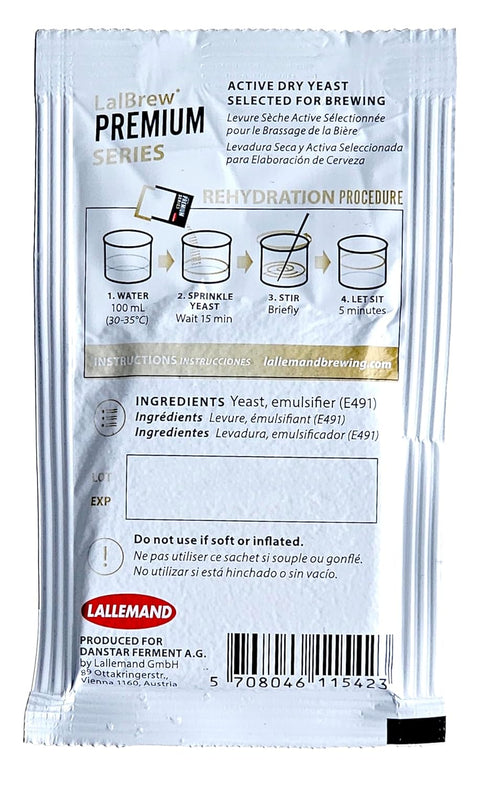 Lallemand Voss Kveik Ale Yeast, LalBrew 11g Sachet for Brewing
