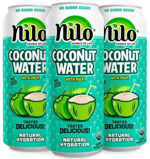 NILO 100% Pure Coconut Water | NO Sugar added | GMO FREE