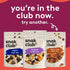Pack, 6 Pack Snak Club Trail Mix Variety Protein Snacks, Includes Energizer Trail Mix, Sweet and Salty, and Peanut