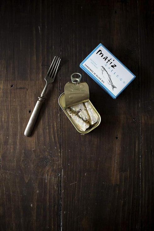 Pack 5) Matiz Sardines and Octopus Pulpo in Olive oil (Variety