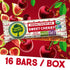 (16 1.4 OZ Happy Village Organic Fruit & Nut Bar, SWEET CHERRY | Gluten Free, No Refined Sugar, Kosher, Non-GMO, Vegan