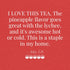 36-Count The Republic of Tea, Pineapple Lychee Hibiscus