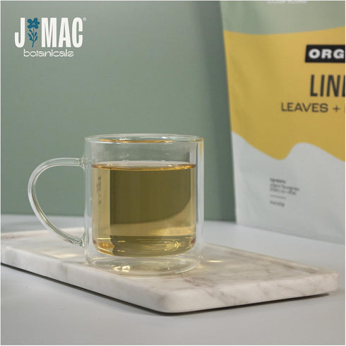 Organic Linden Leaf and Flower by J Mac Botanicals - Whole Leaves and Flowers
