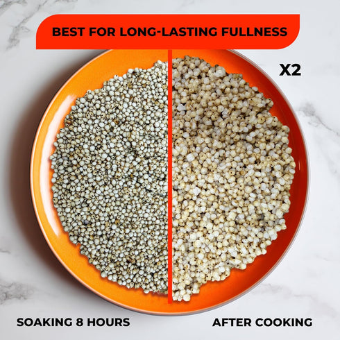 2 lb Organic Whole Grain Sorghum Gluten Free Ancient Grain | High Fiber, Plant-Based Protein | Better Than Rice