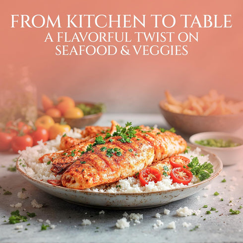 My Family's Seasonings Pack 3.6 oz Pack My Family's Seafood Seasoning All-Natural Shrimp, Scallops & Salmon Seasoning
