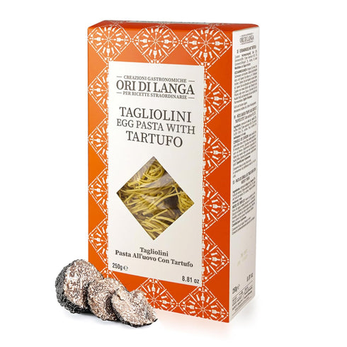 Ori di Langa Tagliolini Egg Pasta with Truffles - Gourmet Egg Noodles