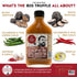 CAPT'N DEMO'S RED HOT PEPPER SAUCE Set (2 Pack CAPTN DEMOS Truffle Hot Sauce BIG TRUFFLE FLASK - Gourmet Red Sauce