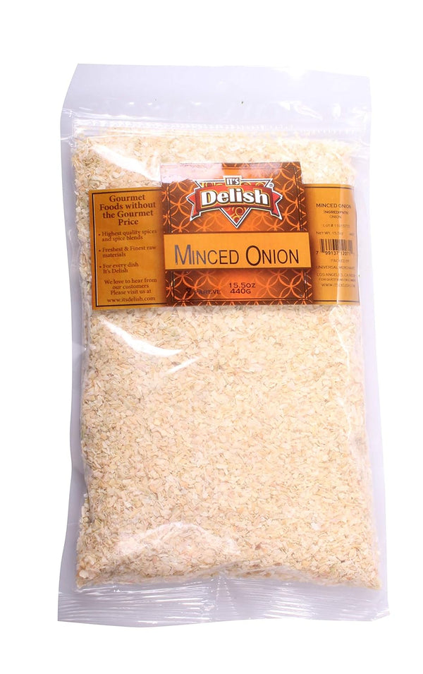 Dehydrated Minced Onion by Its Delish Delicious, Fresh Taste No Preservatives, No