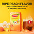 20 Lipton Peach Paradise Tea Bags, caffeine free Tea, Fruit and Herbal Tea, Individually Wrapped, Tea Bags