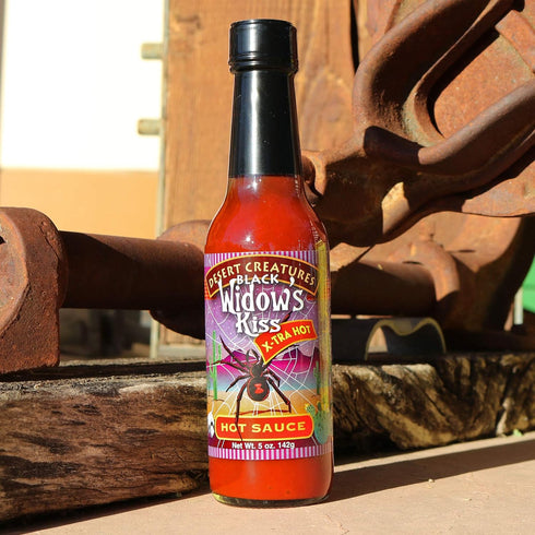 Desert Creatures Habanero Hot Sauce - Black Widow's Kiss Extra Hot