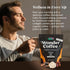 (50 28 POW Wonder Coffee Premium Adaptogenic Mushroom Coffee for Focus & Calm Energy with Lions Mane, Chaga, Reishi