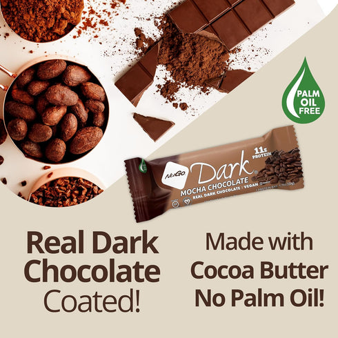 1.76 oz., 12-Count Nugo Dark Chocolate Pretzel Bar with Sea Salt
