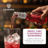 12 oz (Pack 1) Galvanina Pomegranate Premium Organic Italian Sparkling Soda, fl Glass Bottle of | Vibrant, Tart-Sweet