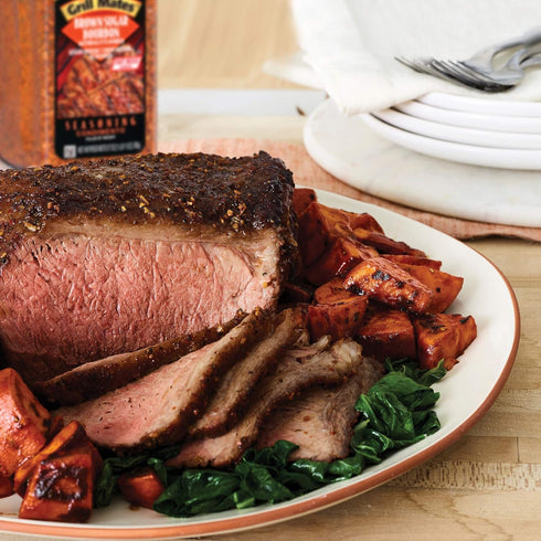 27 oz (Pack 2) McCormick Grill Mates Brown Sugar Bourbon Seasoning, - Container - Brown Sugar Bourbon Seasoning Made