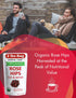 2 lb (32 oz) 100% 95% 140 (Packaging USDA Organic Rose Hips Dried Bulk, Rosehips Cut & Sifted Shells, Seedless