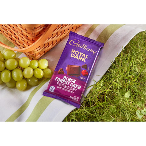 Cadbury 3.5 oz (14 Count) ROYAL DARK Black Forest Cake Dark Chocolate Candy Bars